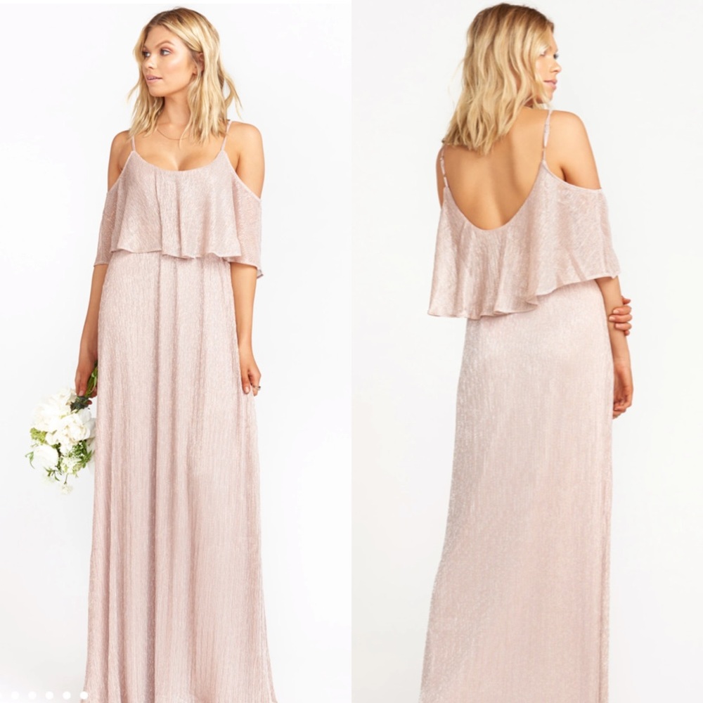 Show Me Your Mumu Caitlin Ruffle Maxi Dress